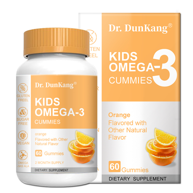 纯素儿童 DHA 软糖 |海藻油 Omega-3 + 维生素 C